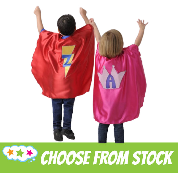 In-Stock Letter Cape - Ready to Ship