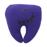 Tooth Fairy Pillow - Chompers Purple