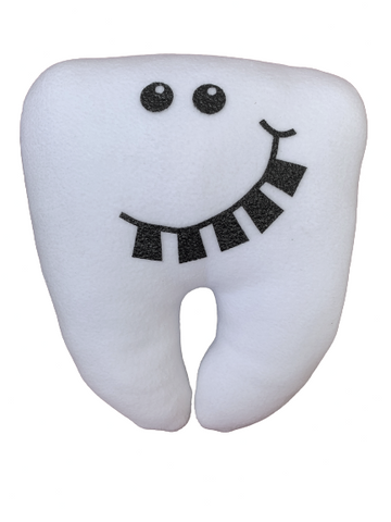 Tooth Fairy Pillow - White Chompers