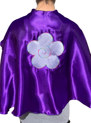 22" In-Stock Flower Power Cape